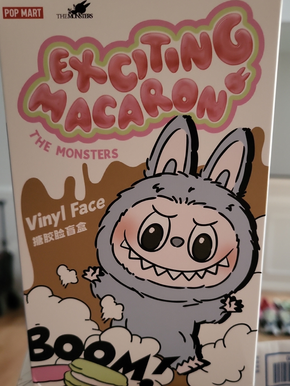 POP MART Exciting Macaron Vinyl Face Figure - Confirmed LYCHEE BERRY